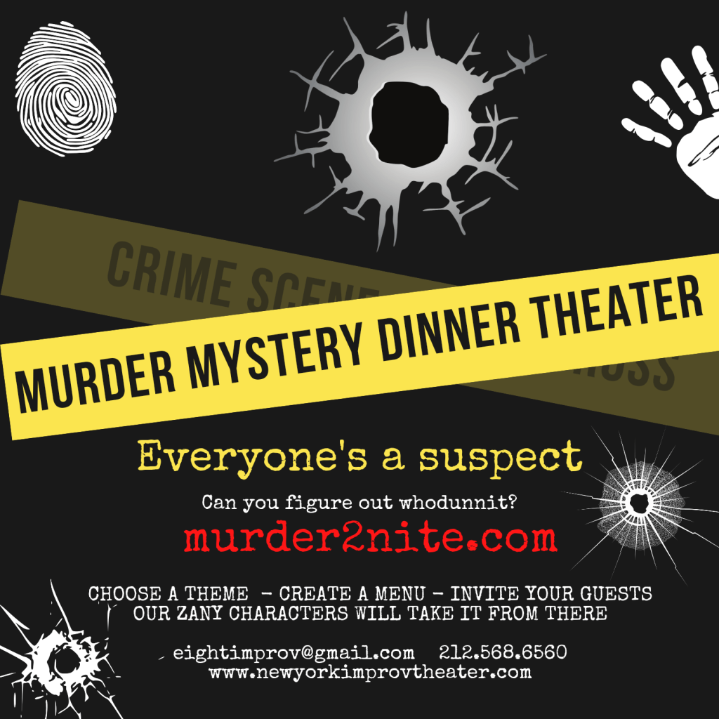 Murder Mystery Dinner Theater at Your&nbsp;Restaurant