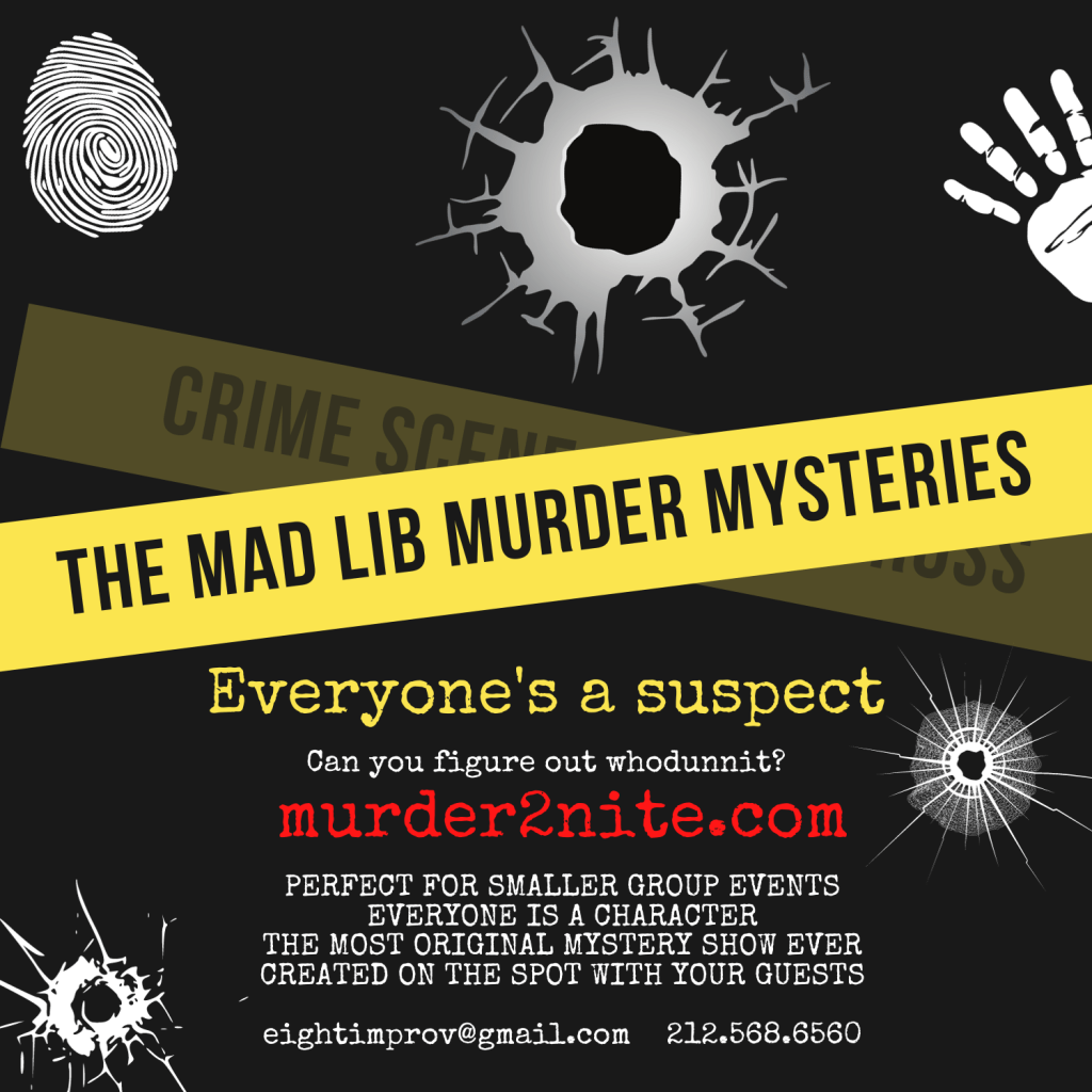 MAD LIB COMEDY&nbsp;MURDERS