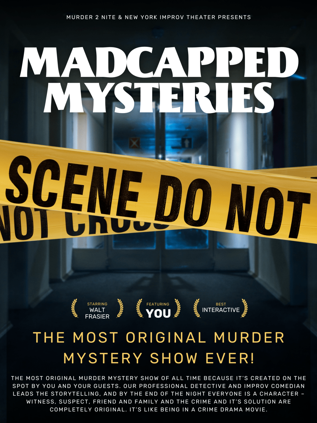 9/27 Saturday 3pm Madcapped Mysteries: The most original murder mystery show&nbsp;EVER!
