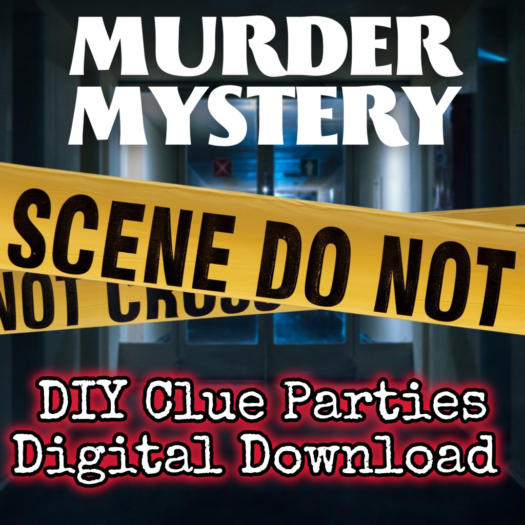 Digital Download Clue Party Murder Mystery&nbsp;Game