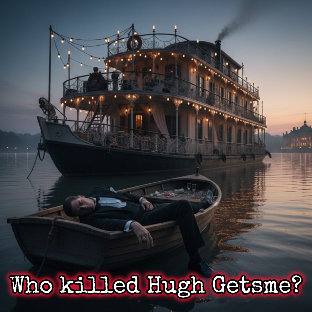 WHO KILLED HUGH GETSME 1920s Gatzby Style Murder&nbsp;Mystery